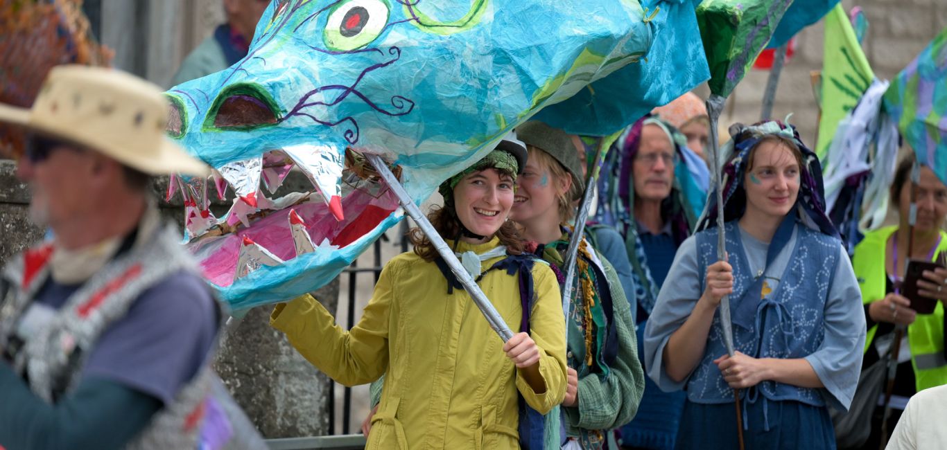 Nairn Book and Arts Festival Festival Parade Image Credit Alexander Williamson24